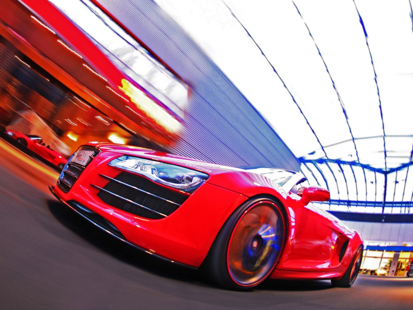 Авто обои Audi R8 Spyder 2010-...