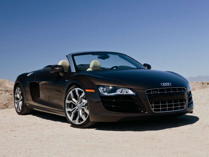 Авто обои Audi R8 Spyder 2010-...