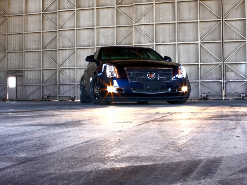 Авто обои Cadillac D3 Cadillac CTS Track 2008