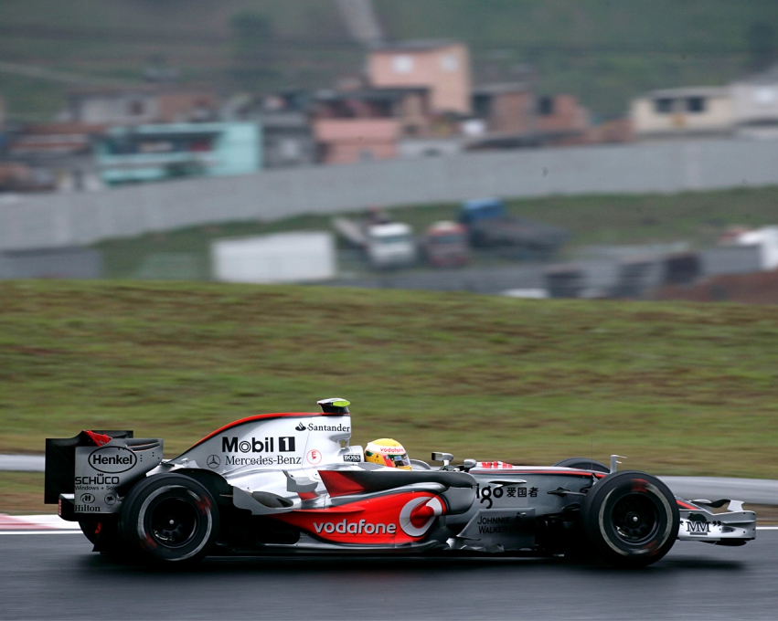 Авто обои McLaren Formula 1 Sao Paulo — McLaren Mercedes