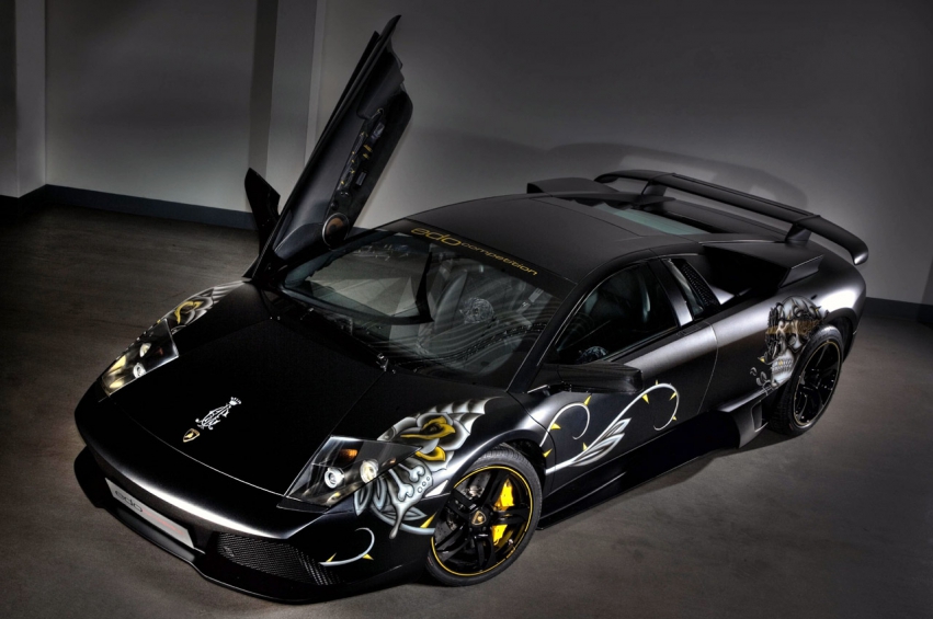 Авто обои Lamborghini EDO competition Murcielago LP710 Audigier Edition 