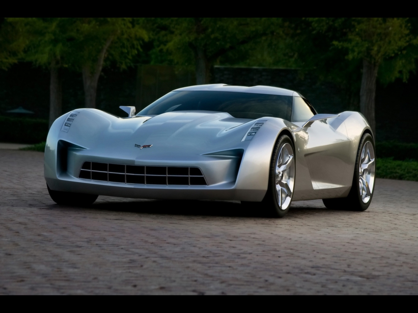 Авто обои Chevrolet Chevrolet Corvette Stingray Sideswipe Concept 2009