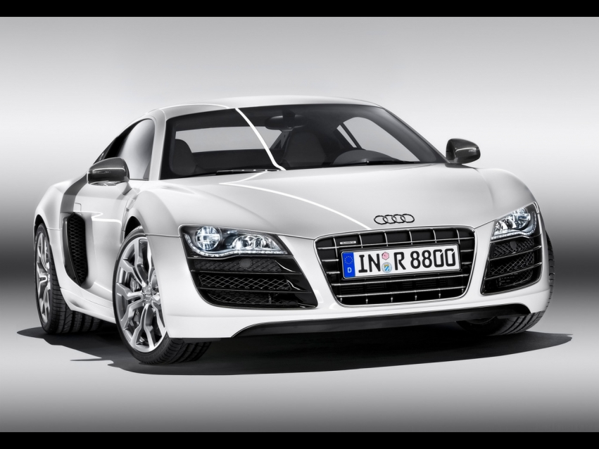 Авто обои Audi 2009 Audi R8 5.2 FSI quattro