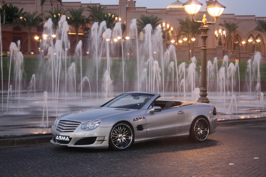 Авто обои Mercedes-Benz ASMA Mercedes SL