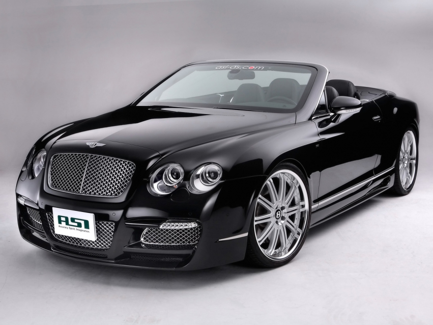 Авто обои Bentley ASI Bentley Continental GTC 2009