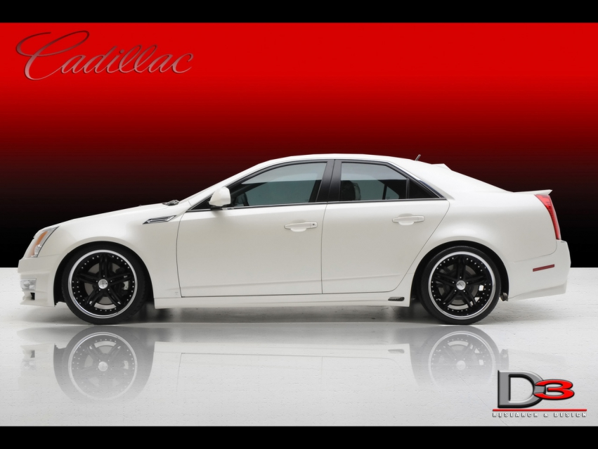 Авто обои Cadillac 2008 D3 Cadillac CTS