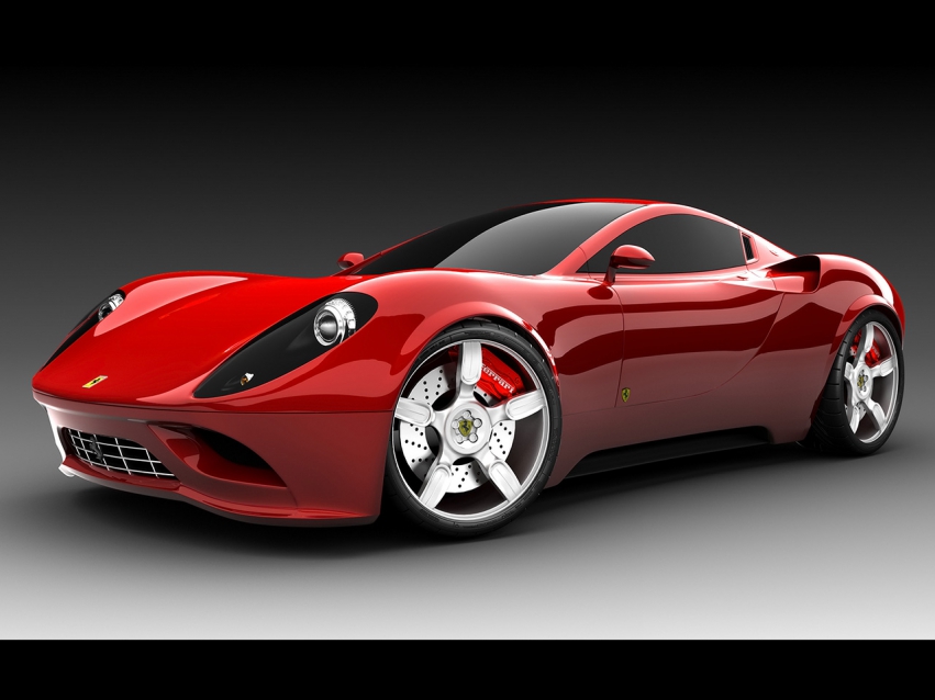 Авто обои Ferrari Ferrari Dino Concept