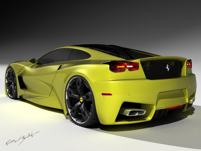 Авто обои Ferrari Concept 2009