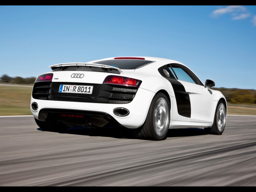 Авто обои Audi 2009 Audi R8 5.2 FSI quattro