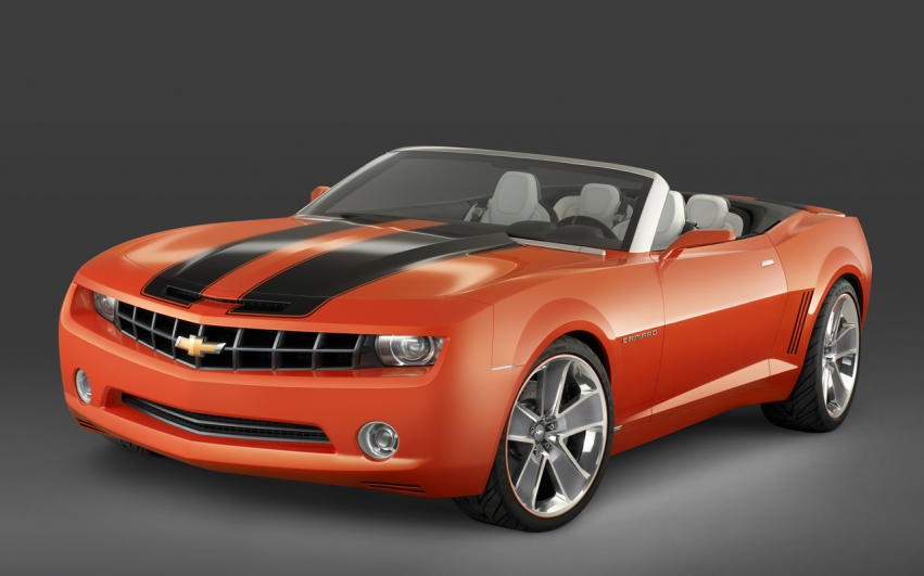 Авто обои Chevrolet Camaro Convertible Concept