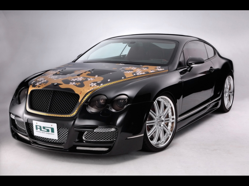 Авто обои Bentley ASI Bentley Continental GT 2009