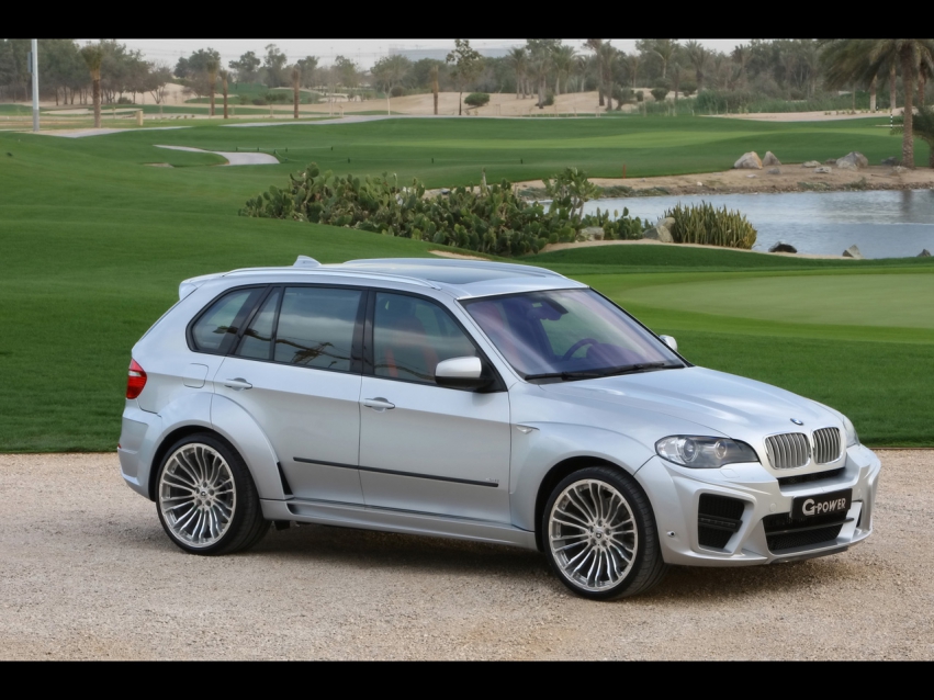 Авто обои BMW G-Power X5 Typhoon 2009