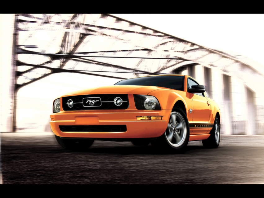 Авто обои Ford Ford Mustang 2009