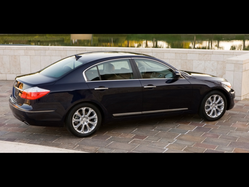 Авто обои Hyundai 2009 Hyundai Genesis Sedan