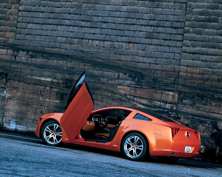 Авто обои Ford Ford Mustang Giugiaro Concept