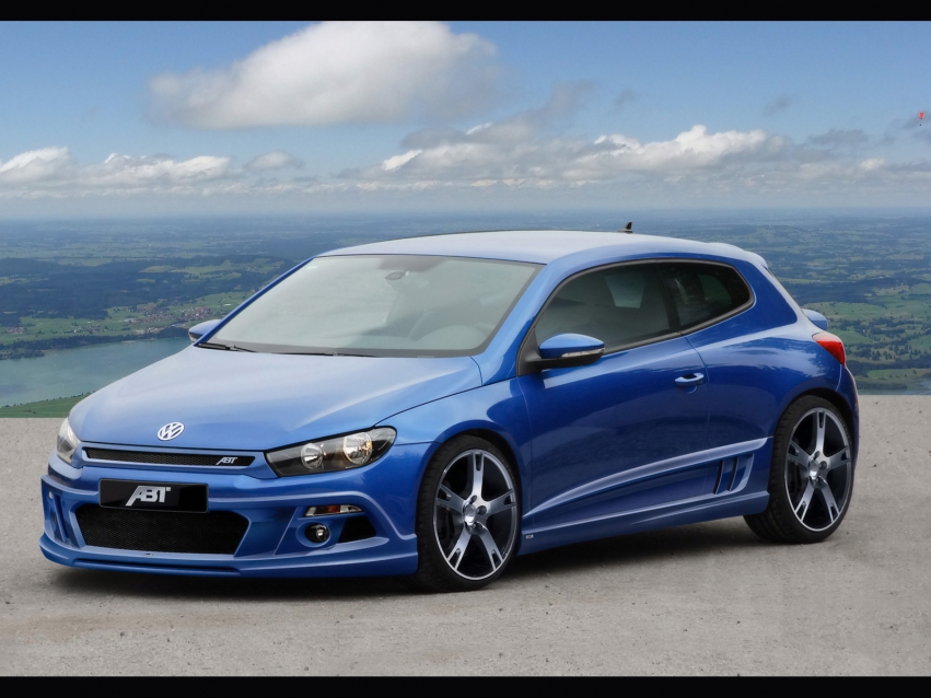 Авто обои Volkswagen Abt Volkswagen Scirocco 2009