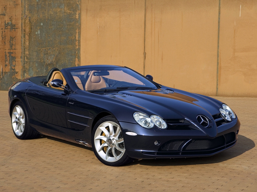 Авто обои Mercedes-Benz Mercedes-Benz SLR McLaren Roadster (2008)