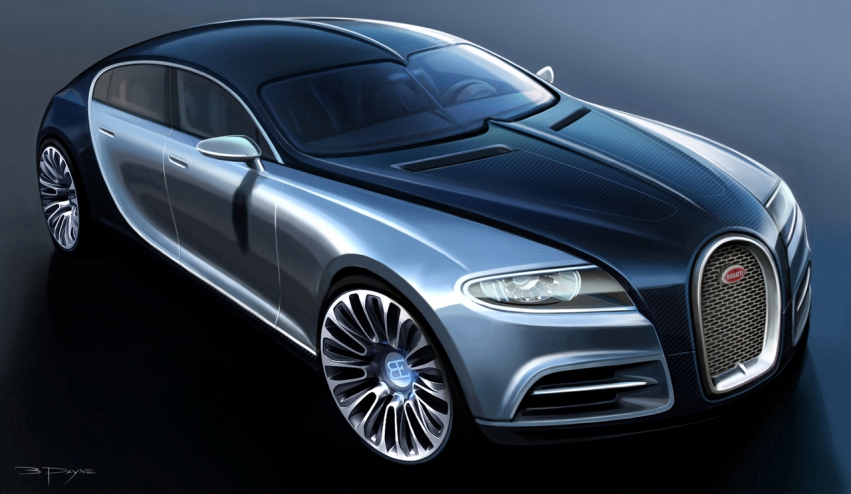 Авто обои Bugatti 16C Galibier concept