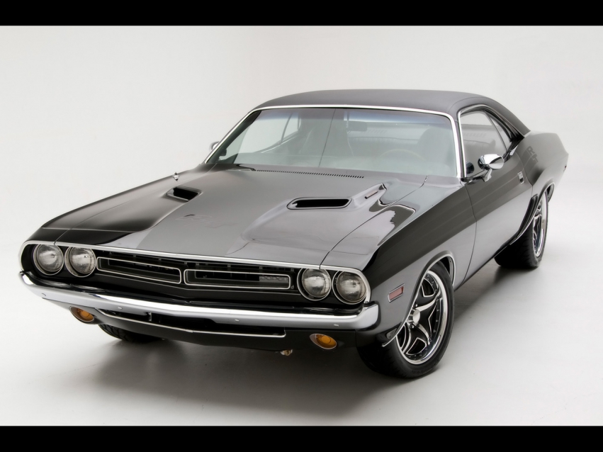 Авто обои Dodge 1971 Dodge Challenger R/T Muscle Car By Modern Muscle