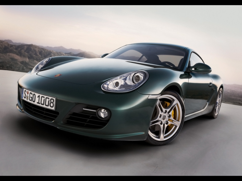 Авто обои Porsche Porsche Cayman S 2009