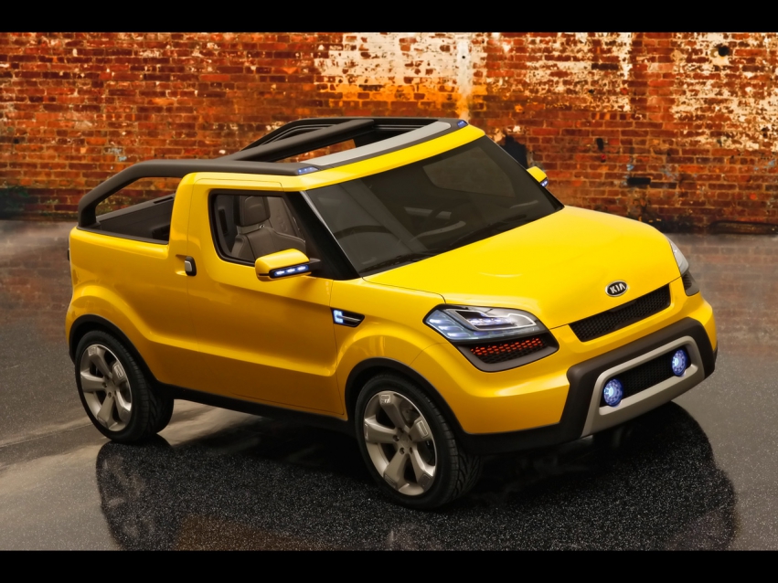 Авто обои Kia Kia Soul'ster Concept 2009