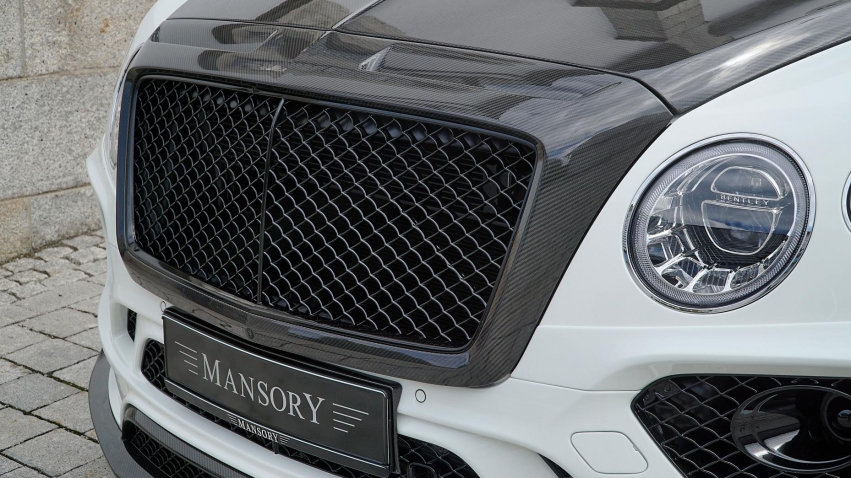 Авто обои Bentley Bentayga tuned by Mansory 691bhp 2016