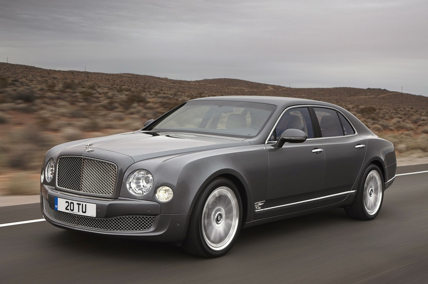 Авто обои Bentley Mulsanne Mulliner 2013