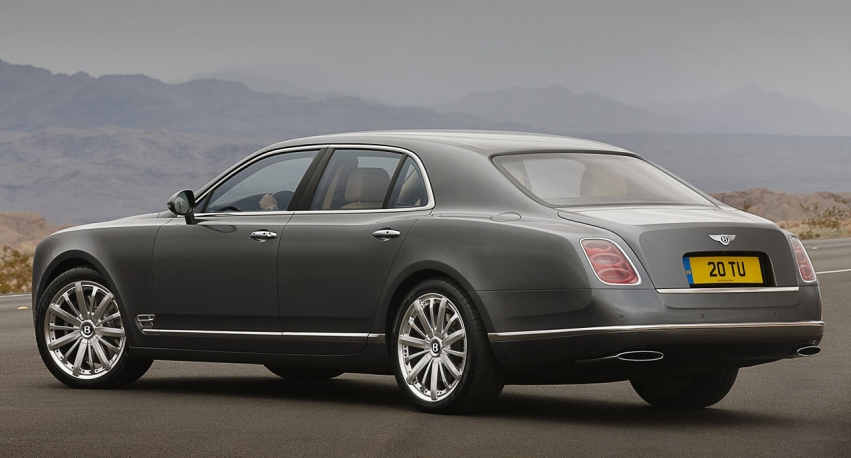 Авто обои Bentley Mulsanne Mulliner 2013