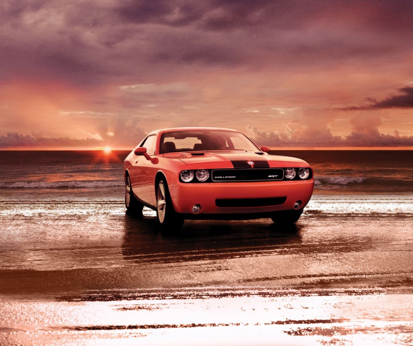 Авто обои Dodge 2008 Dodge Challenger SRT8