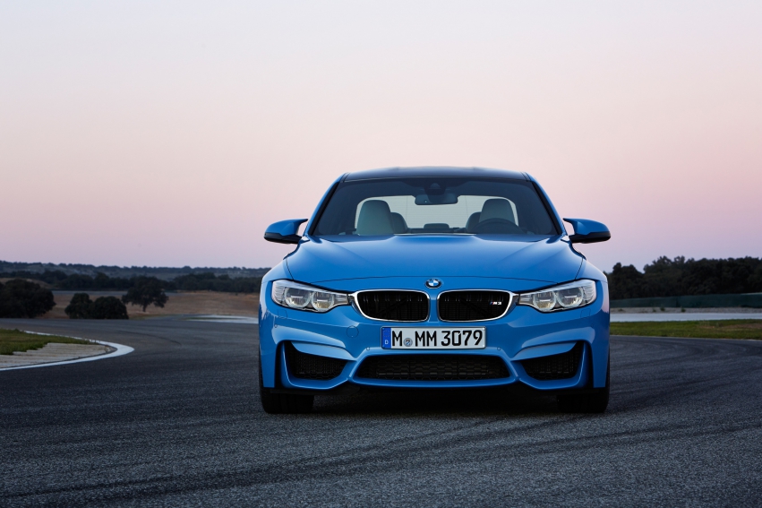 Авто обои BMW M3 Sedan 2015