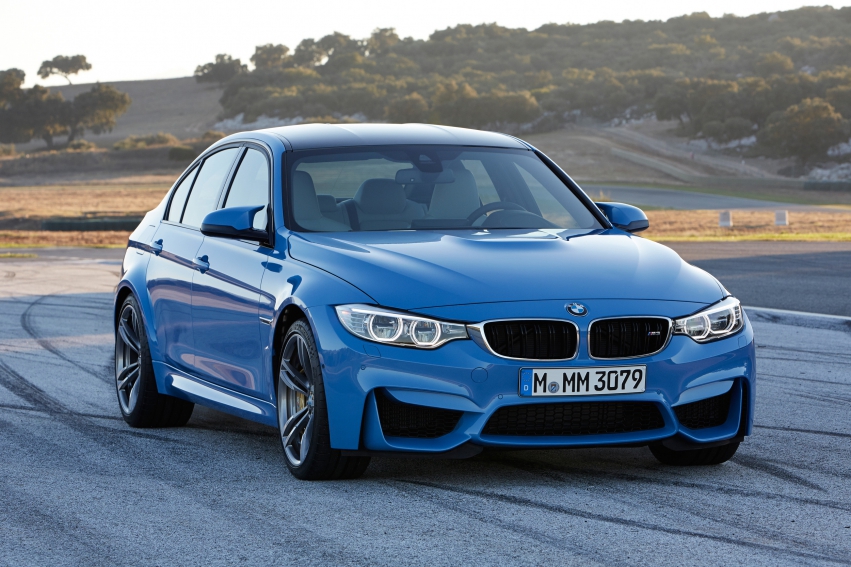 Авто обои BMW M3 Sedan 2015