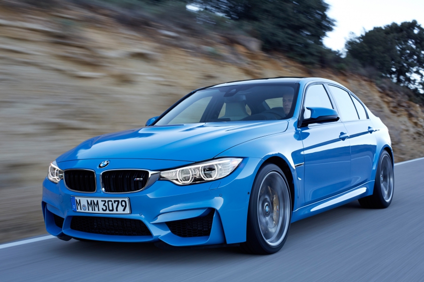 Авто обои BMW M3 Sedan 2015