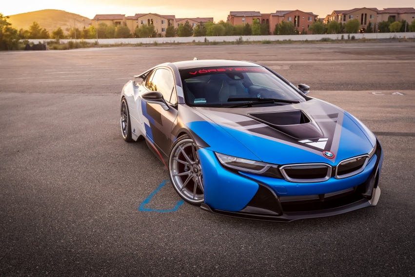 Авто обои BMW Vorsteiner Releases NEW BMW I8 Aero Program