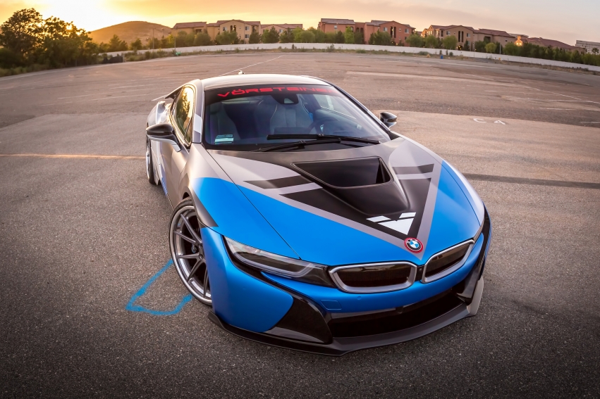 Авто обои BMW Vorsteiner Releases NEW BMW I8 Aero Program