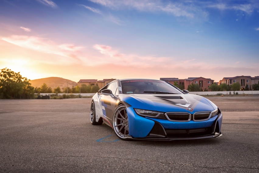 Авто обои BMW Vorsteiner Releases NEW BMW I8 Aero Program