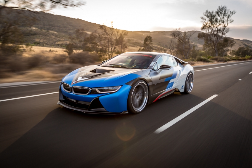 Авто обои BMW Vorsteiner Releases NEW BMW I8 Aero Program