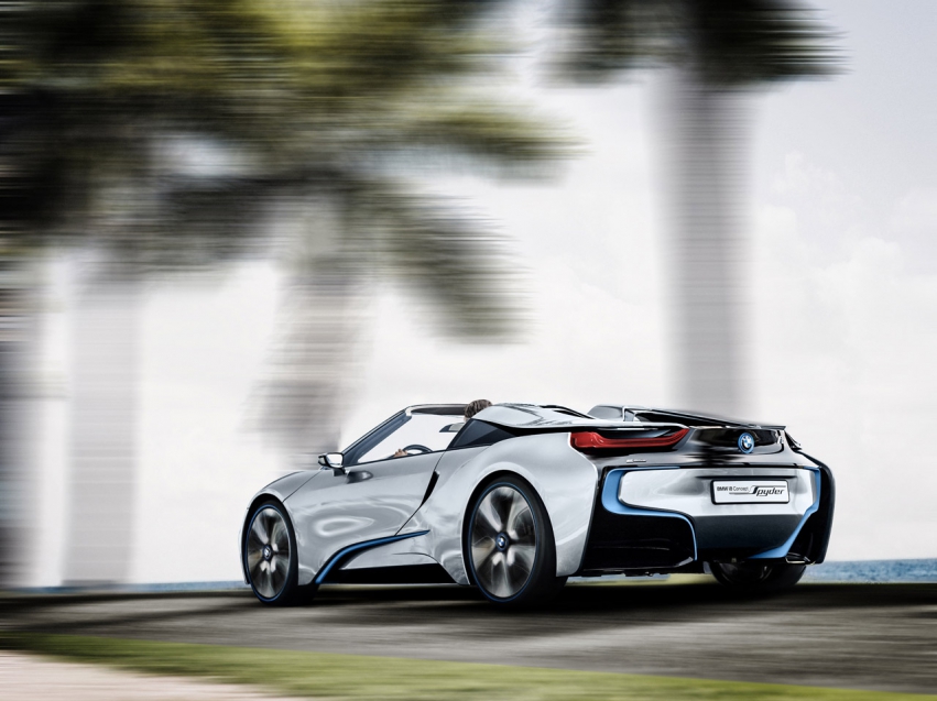 Авто обои BMW i8 Spyder