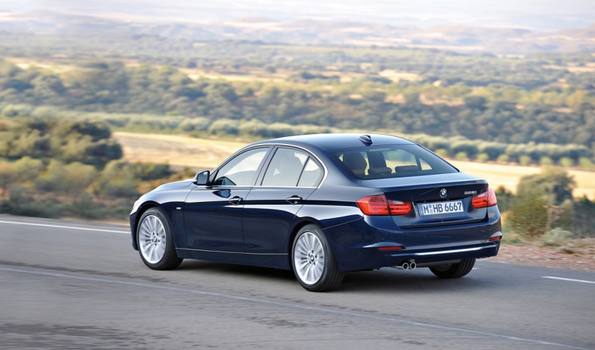 Авто обои BMW 3 Series 2012