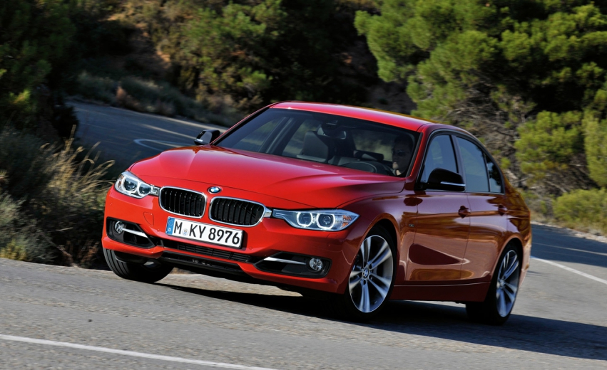 Авто обои BMW 3 Series 2012