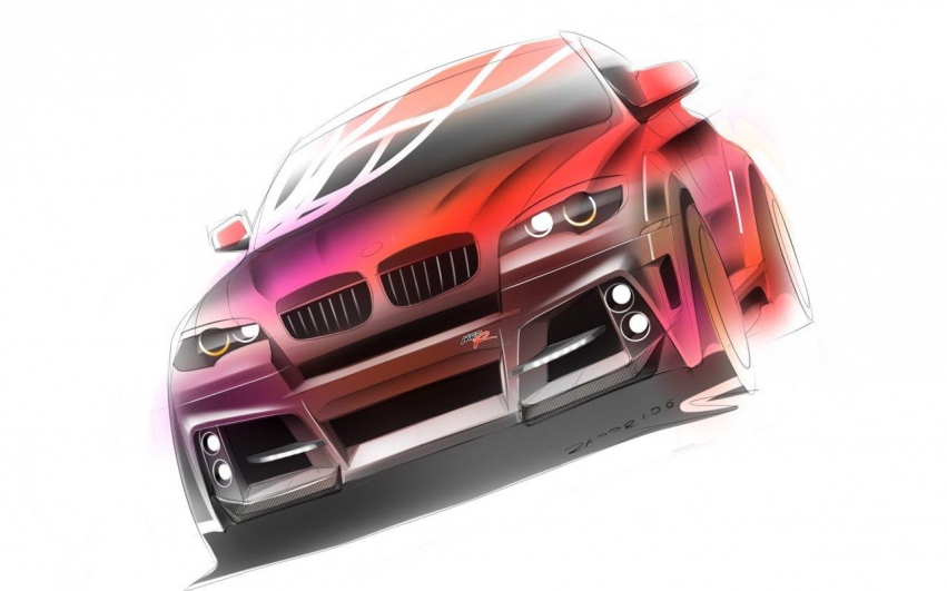 Авто обои BMW X6 Met-R Interceptor