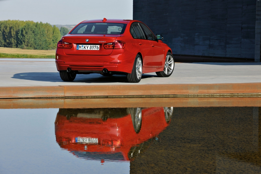 Авто обои BMW 3 Series 2012