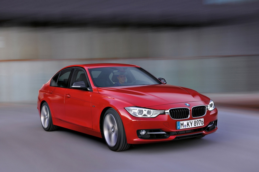 Авто обои BMW 3 Series 2012