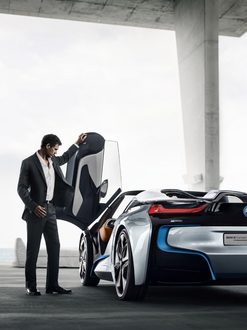 Авто обои BMW i8 Spyder