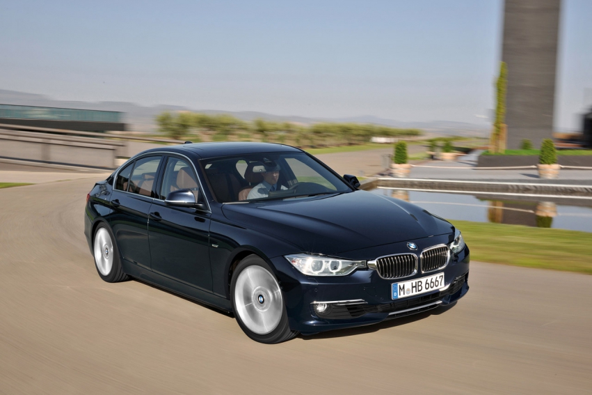 Авто обои BMW 3 Series 2012