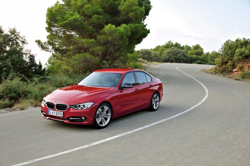 Авто обои BMW 3 Series 2012