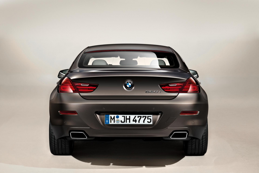 Авто обои BMW  6 Series Gran Coupe 2012