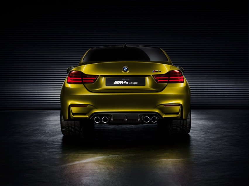 Авто обои BMW M4 Coupe Concept 2014