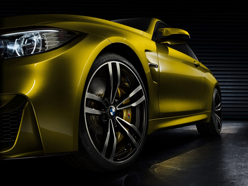 Авто обои BMW M4 Coupe Concept 2014