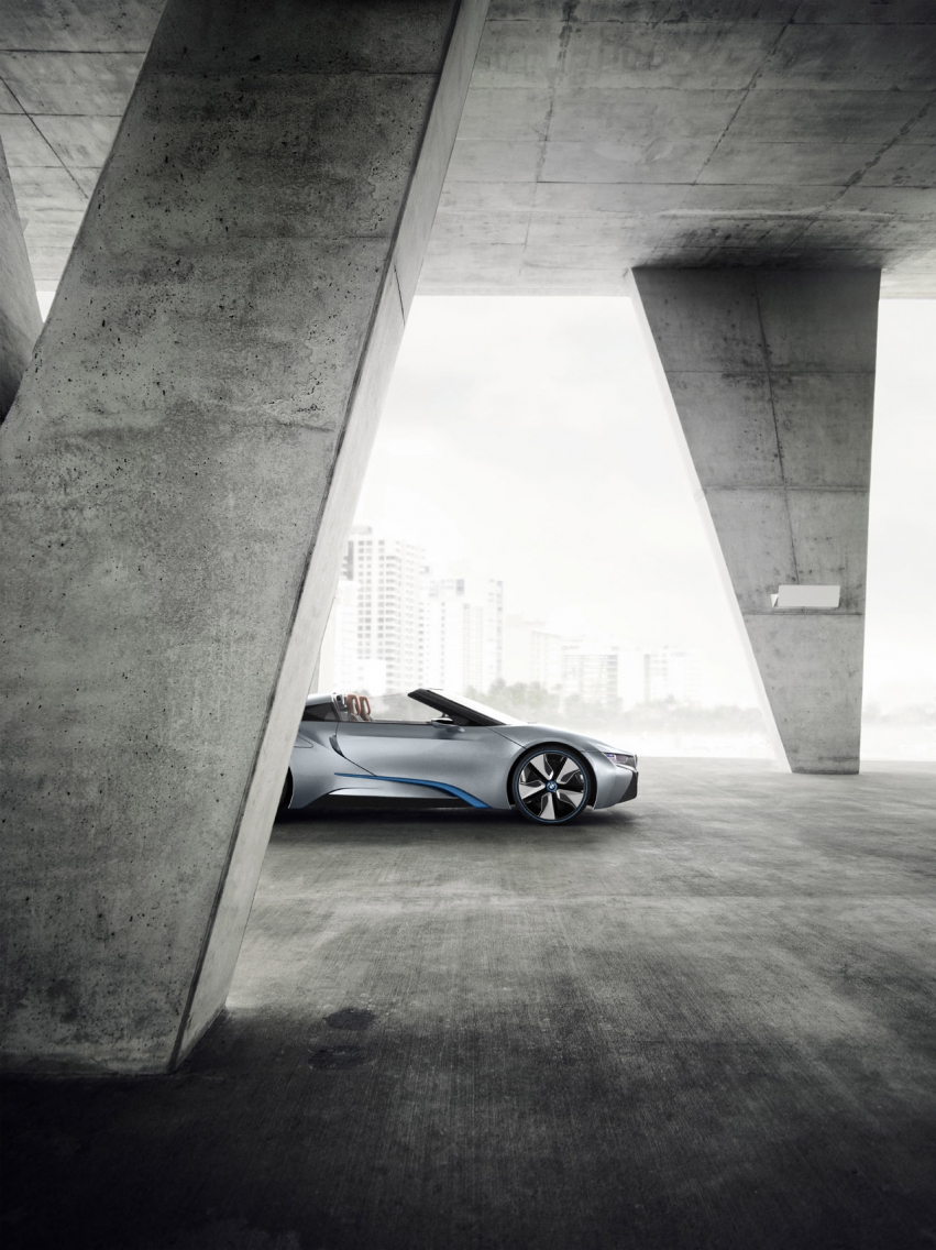 Авто обои BMW i8 Spyder