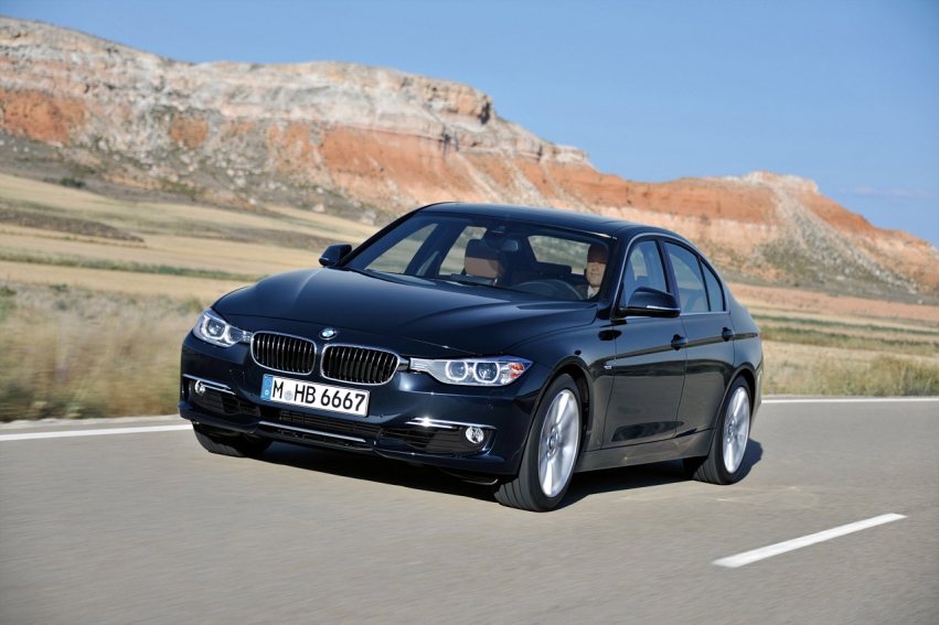 Авто обои BMW 3 Series 2012